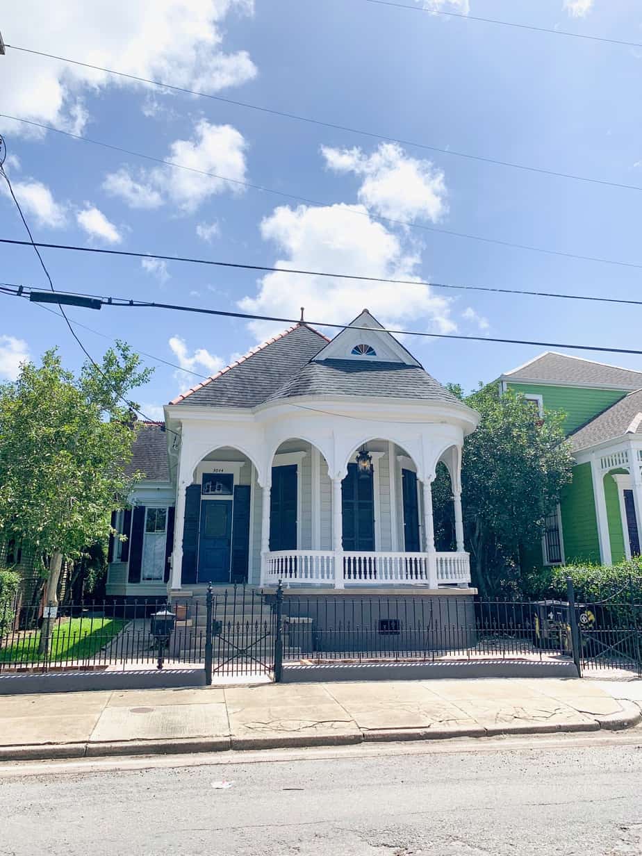 House along one of the cutest New Orleans streets