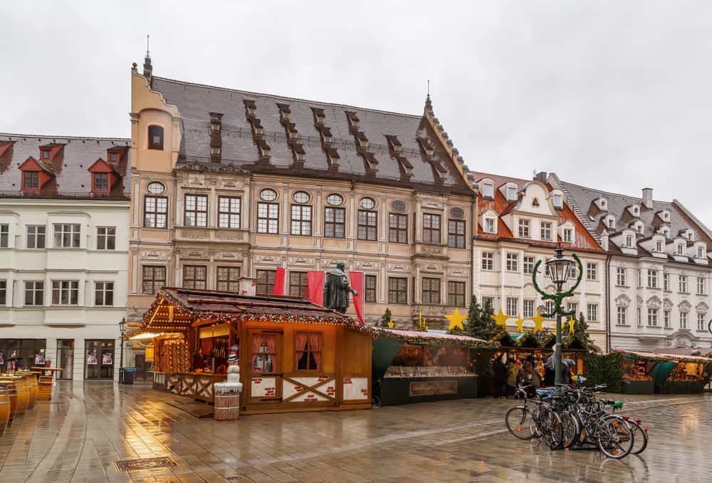 Augsburg at Christmas on the Romantic Road Germany