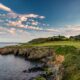 one of the easy hikes in Ireland along a cliff Howth Cliff Walk is a popular destination