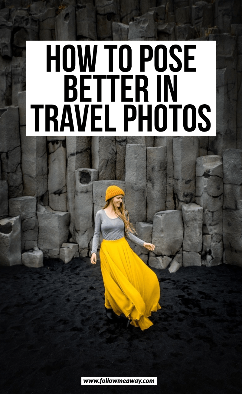 how to pose better in travel photos