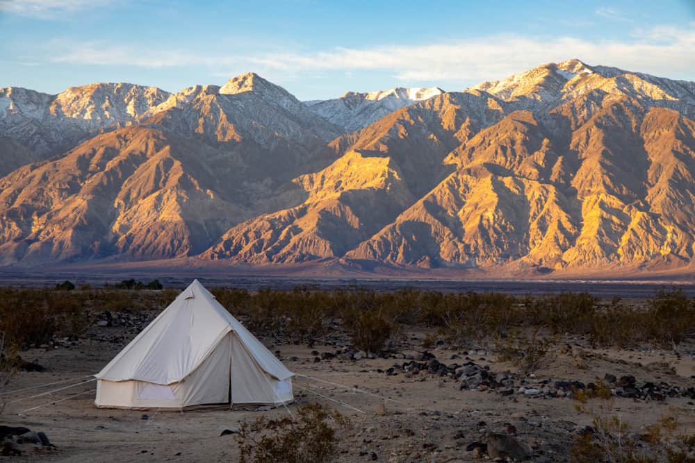 camping is one of the best things to do in Death Valley for multi-day trips