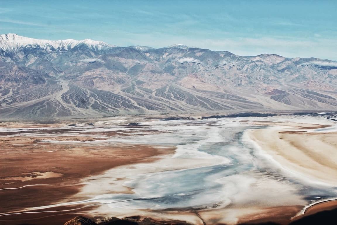 one of the best things to do in Death Valley for good viewpoints is visit Dantes view