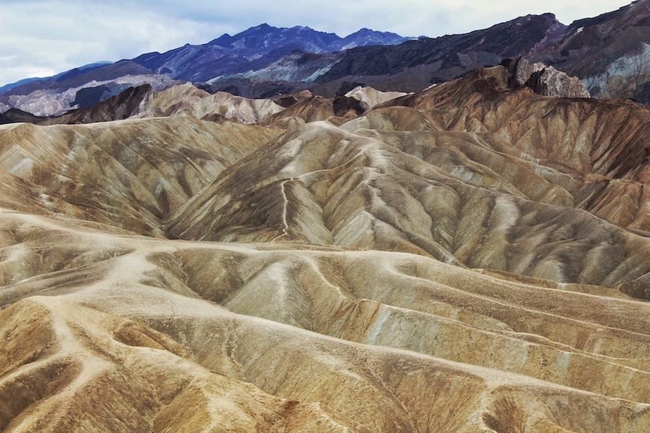 one of the best things to do in Death Valley is see stunning views at Zabriskie Point