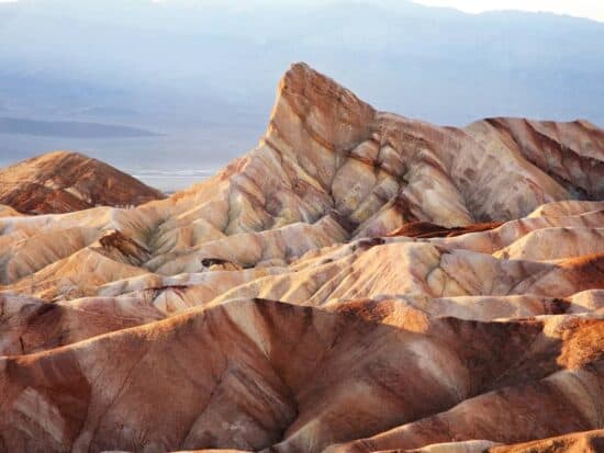 photographing sunrise at Zabriskie Point is one of the best things to do in Death Valley