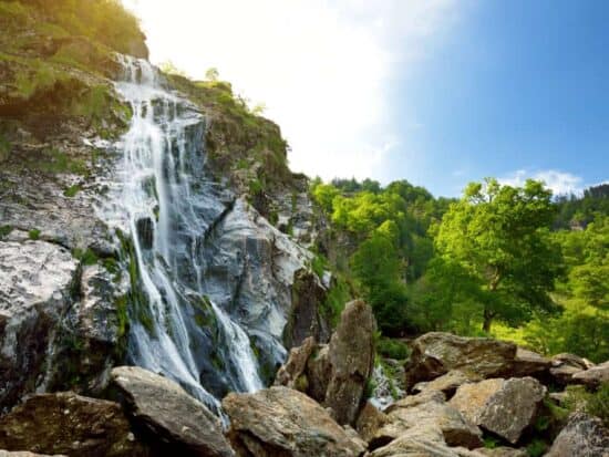 Powerscourt Waterfall in Ireland