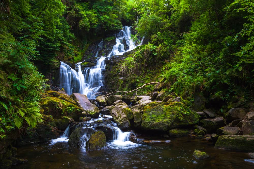 Torc Waterfall in Ireland