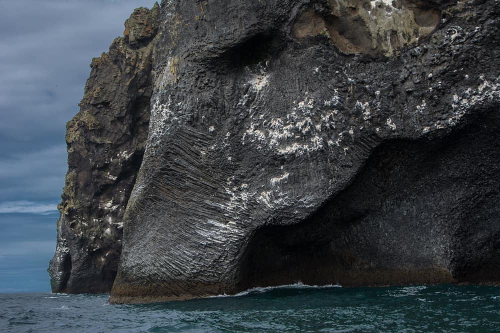 rock in iceland shaped like elephant