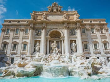 The Trevi Fountain is an iconic and historical monument of Rome and is a must see.