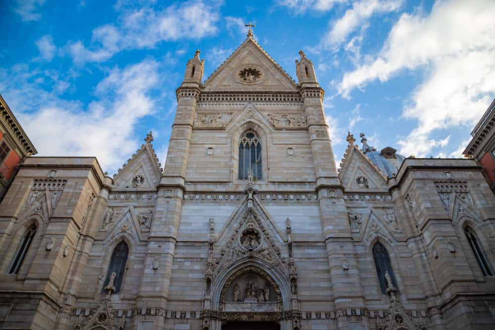 Vist the Naples Cathedral while in Italy for 2 weeks