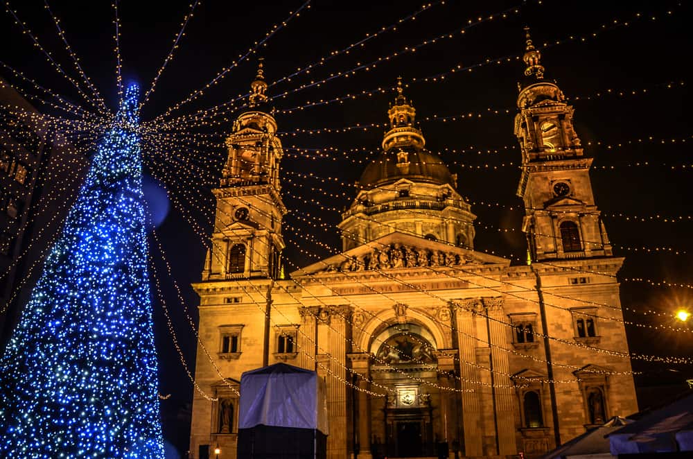 The Basilica makes this one of the prettiest Christmas markets in Europe