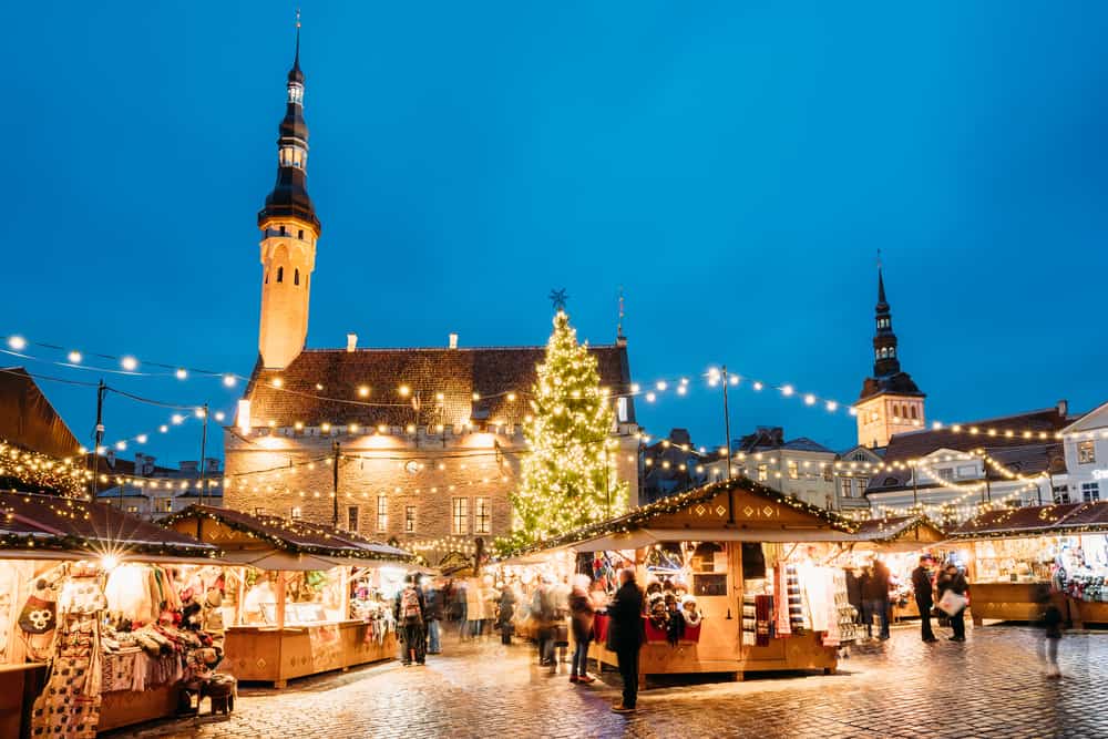 Tallinn Christmas market is one of the best Christmas markets in Europe