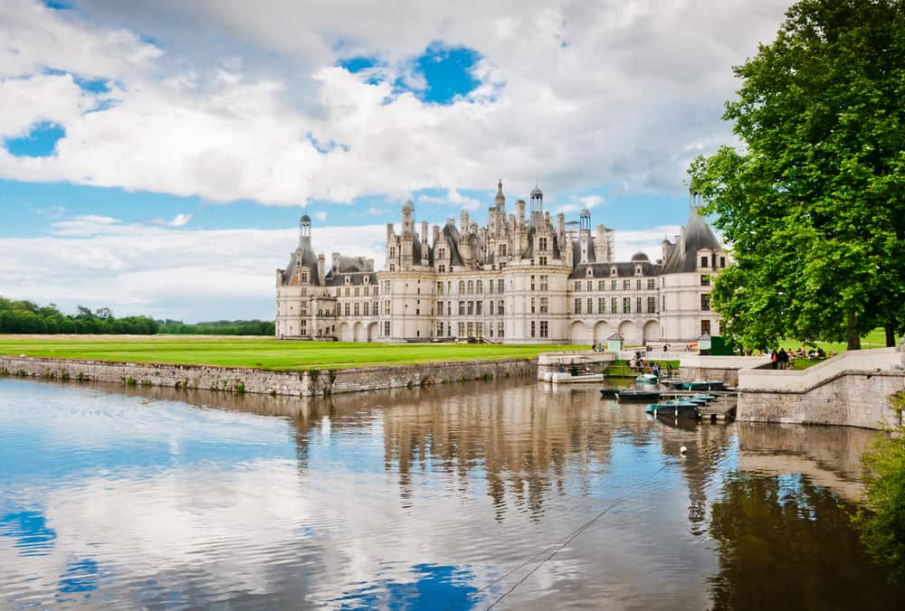 Chateau de Chambord in Loire Valley, stop 3 on your France road trip