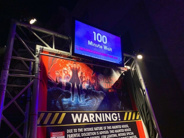Stranger things at HHN19 