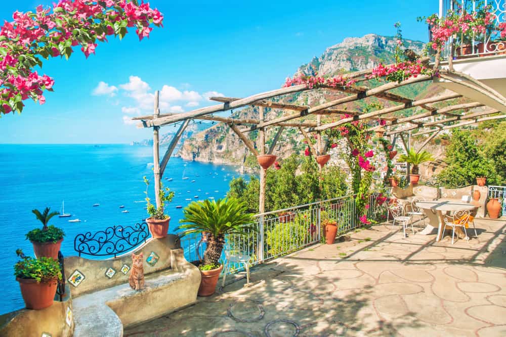 Portico in Positano things to do in Italy