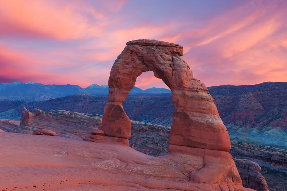 Delicate Arch is the most iconic of the Arches National Park hikes