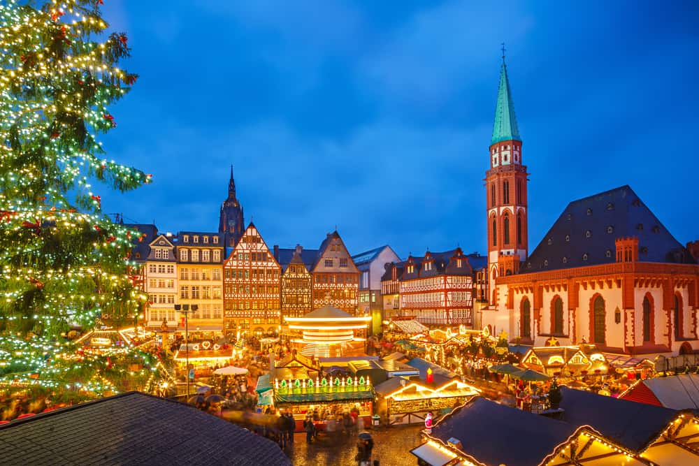 Christmas markets in Europe are filled with sparkling lights