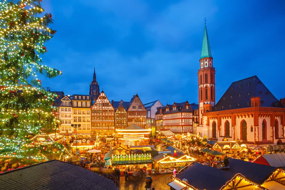 Christmas markets in Europe are filled with sparkling lights