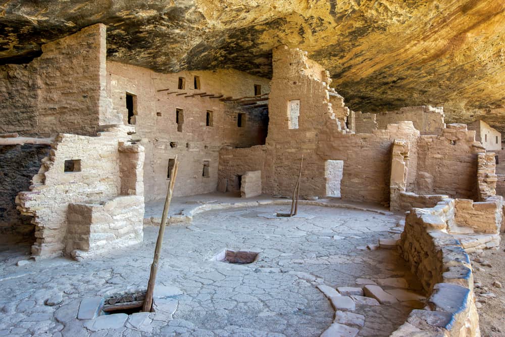 visit Spruce Tree House at Mesa Verde National Park on your Colorado road trip