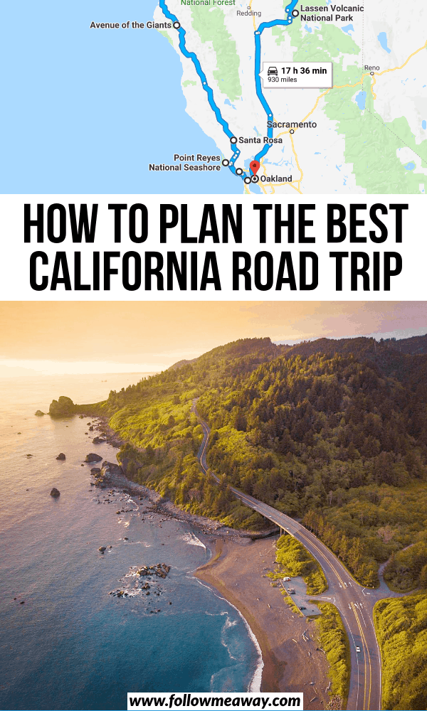 how to plan the best california road trip