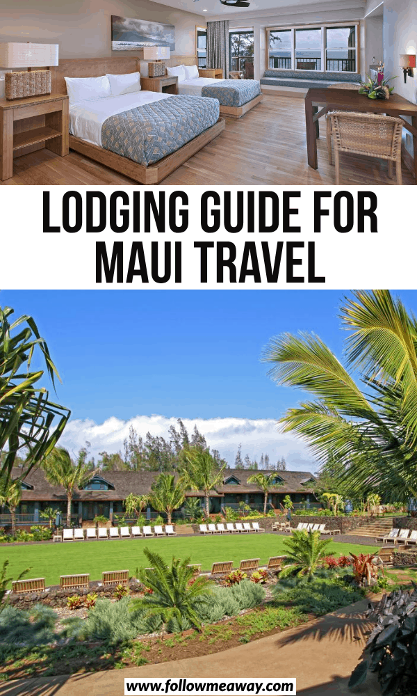 lodging guide for maui travel