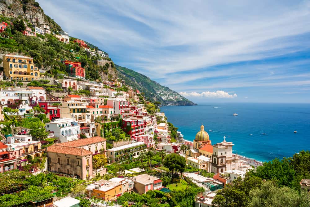 small town in italy on the coast