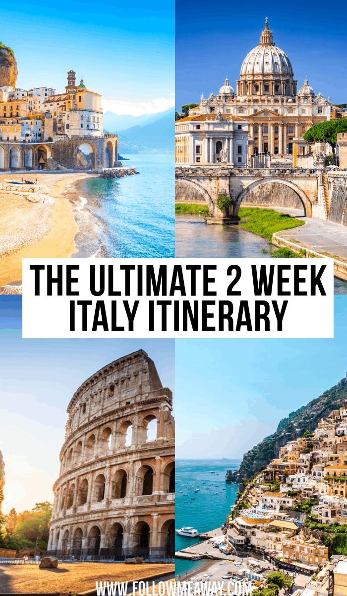 tour italy in a week