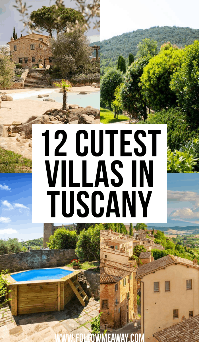 12 cutest villas in tuscany