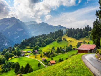 Photo of roads in Switzerland