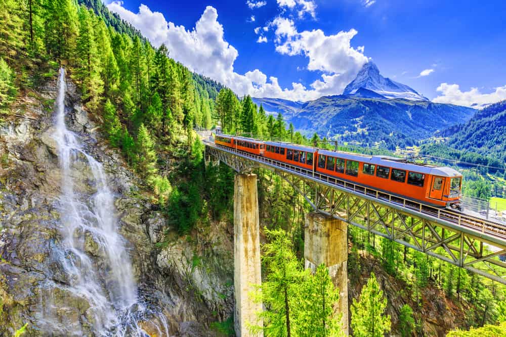 Photo of Train in Switzerland