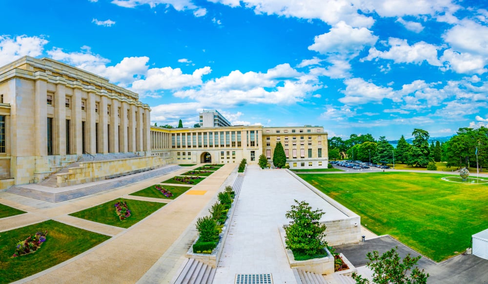 Photo of UN Headquarters, a great place to visit during your Switzerland road trip.