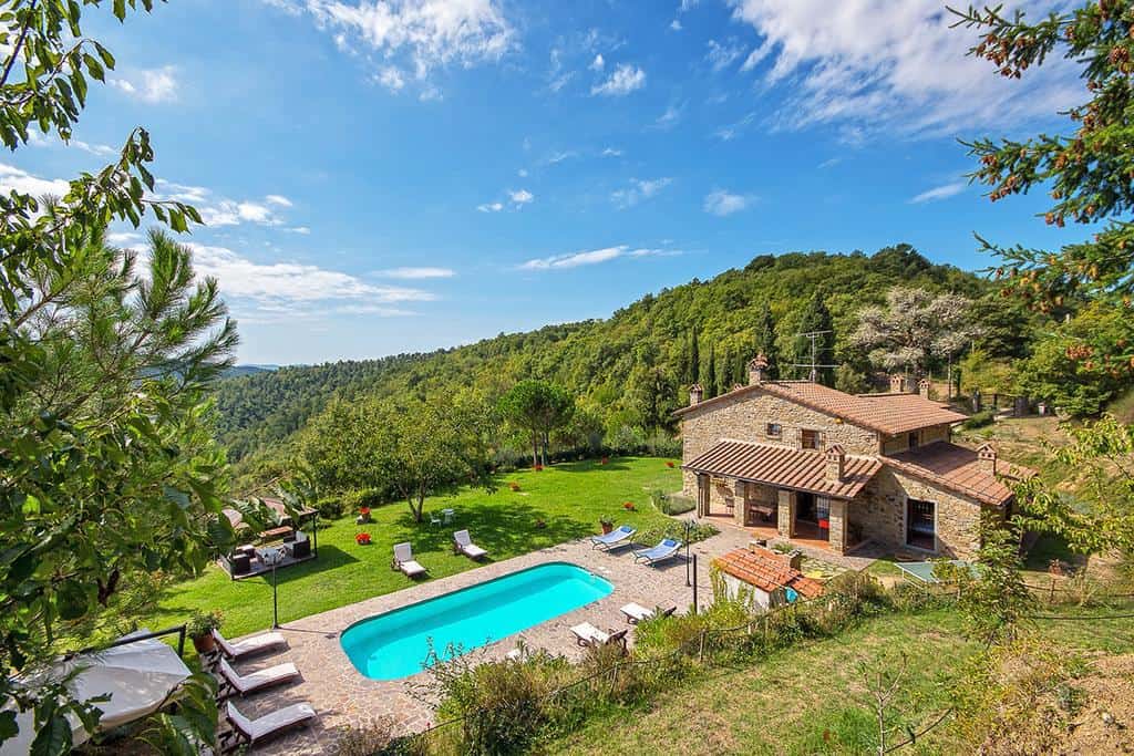 Villa Localita Gello di Antria has one of the prettiest views