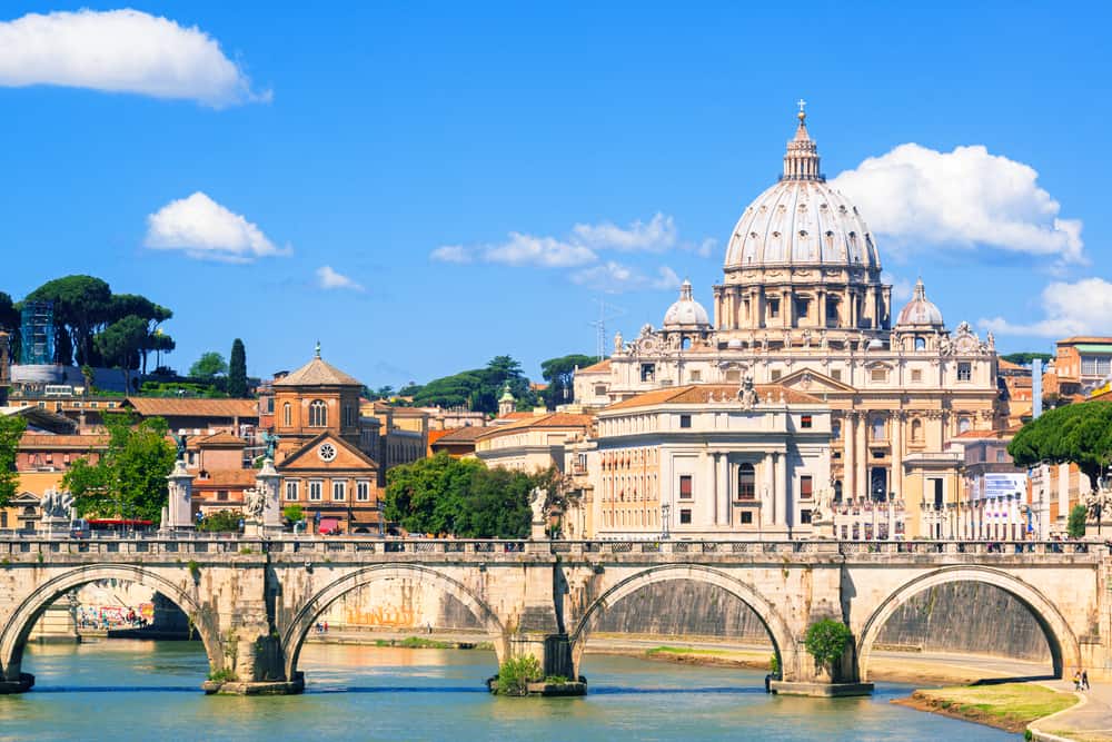 european capitals vatican city italy basilica view