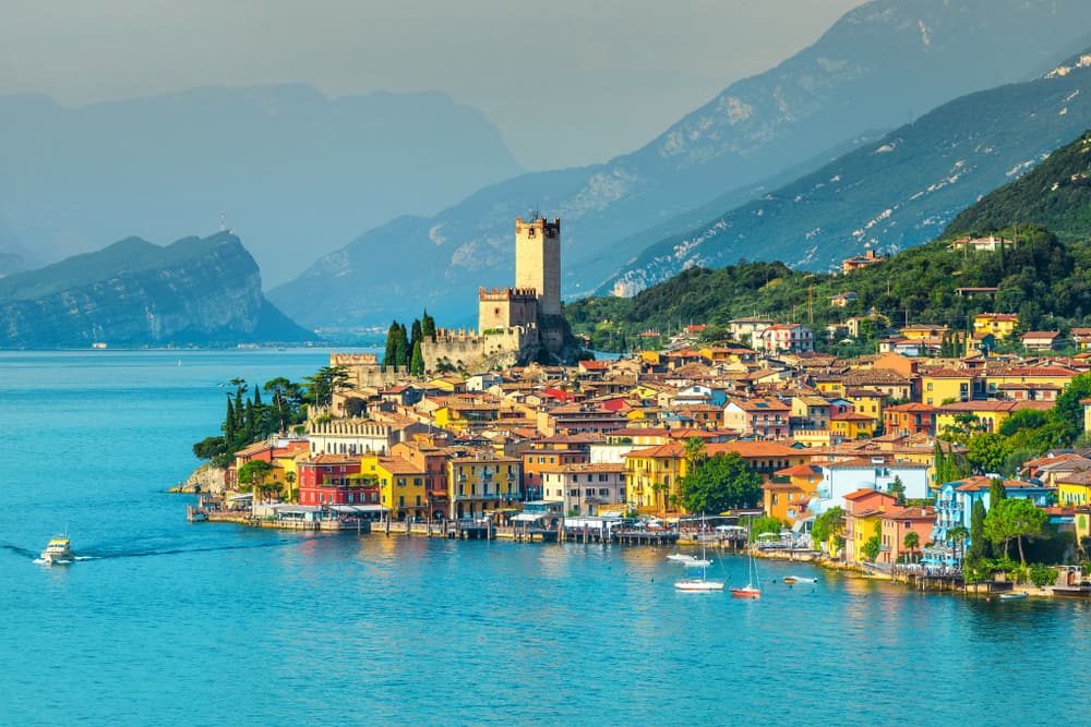 Another one of the beautiful lakes in Italy, Lake Garda