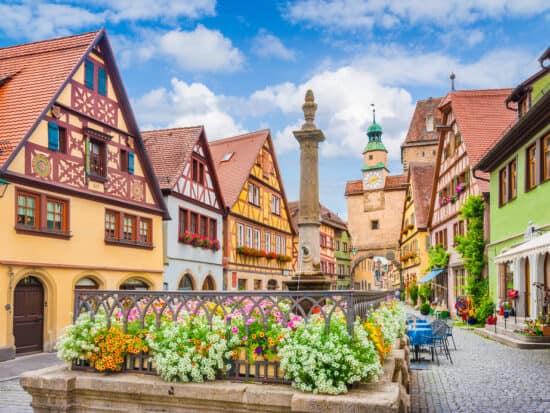 Rothenburg is one of the most charming small towns in Germany