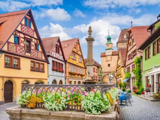 Rothenburg is one of the most charming small towns in Germany