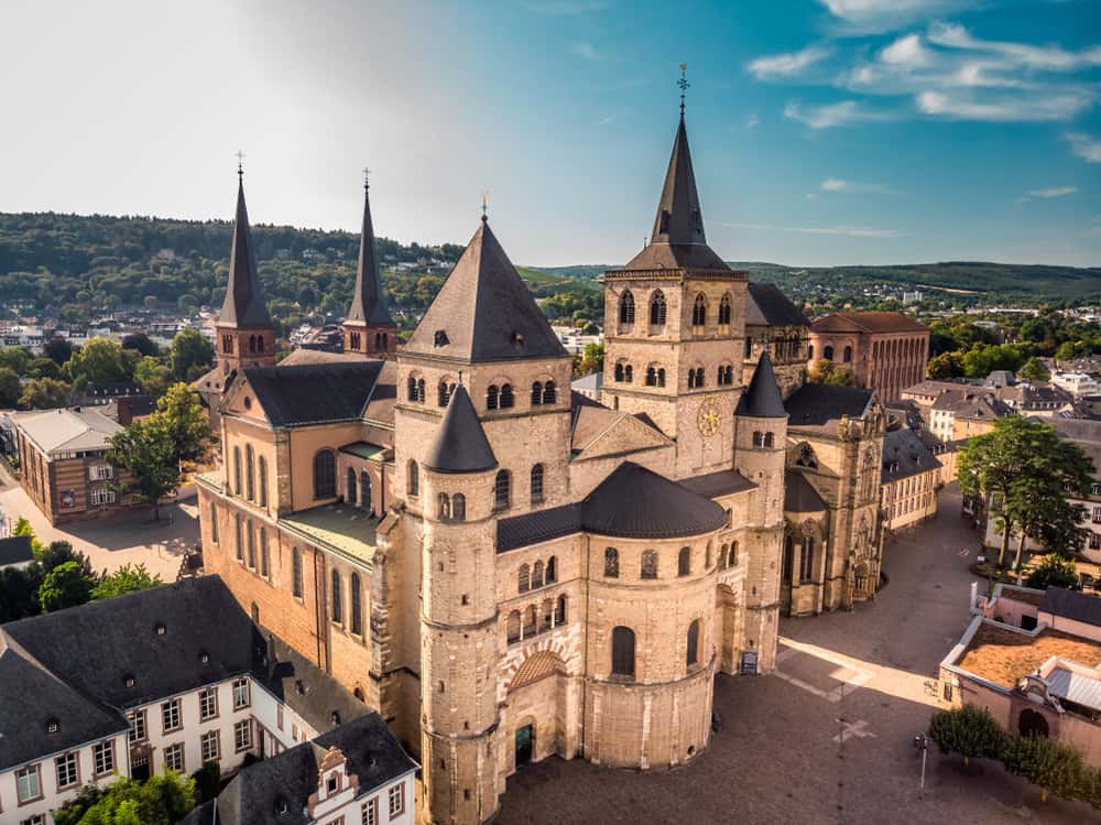 Some small towns in Germany, like Trier, have stunning castles