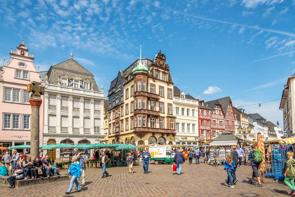 Gaze upon Trier's historic Old Town