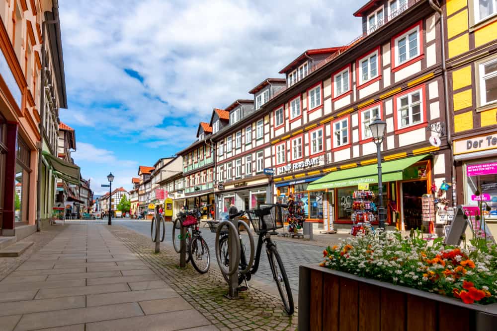 Stroll through the streets of small German towns
