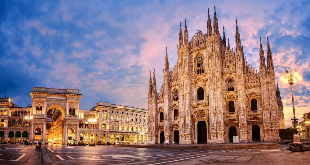 The Milan Cathedral. A must-see when planning your where to stay in Milan itinerary