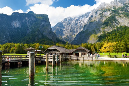 Lake Konigssee on your Germany road trip