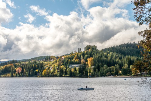 Lake Titisee in the Black Forest on your Germany road trip