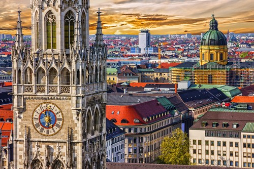 Munich's Town Hall and Marienplatz on your Germany road trip