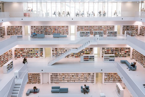 the Stuttgart Public Library on your Germany road trip