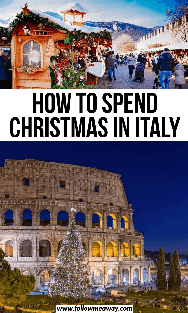 how to spend christmas in italy
