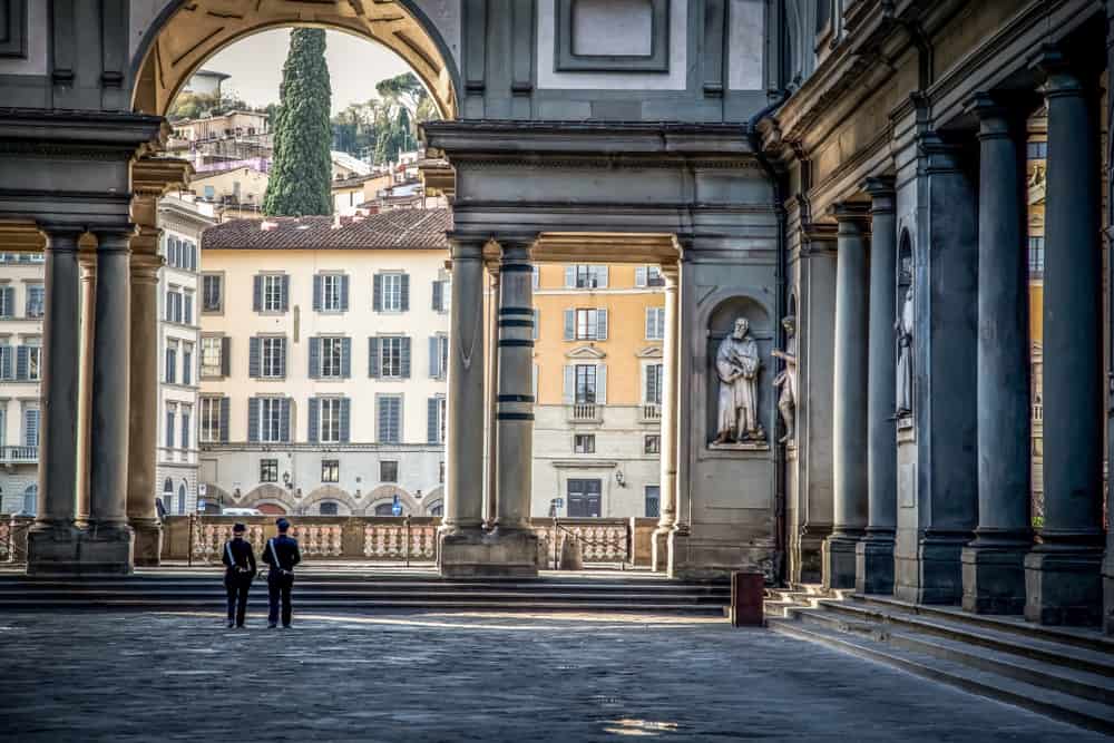 Photo of Uffizi Gallery, a great thing to experience during your Tuscany honeymoon.