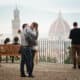 Photo of couple in Florence.