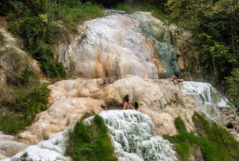 Photo of hot springs at Bagni San Filippo