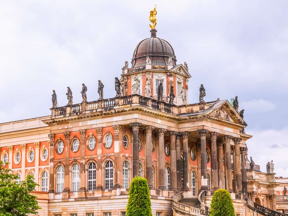 the Neues Palace in Potsdam during your 3 days in Berlin