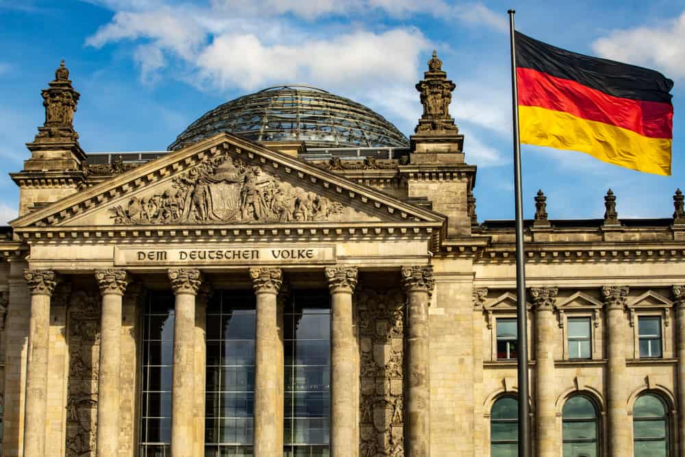 a partial view of the Reichstag building during your 3 days in Berlin