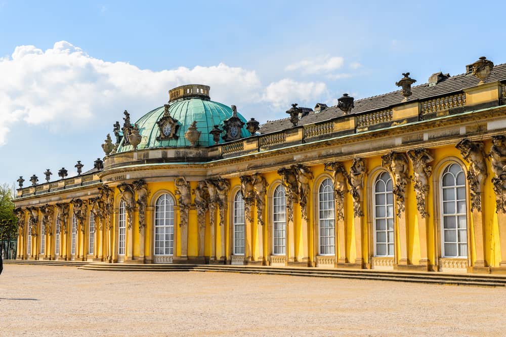 the Sanssouci Palace in Potsdam during your 3 days in Berlin